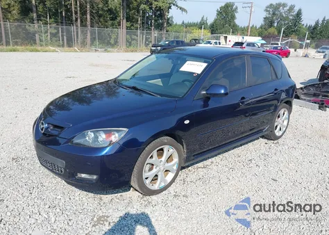 2008 Mazda Mazda3 S Touring z USA, uszkodzony, nr VIN JM1BK344081164470